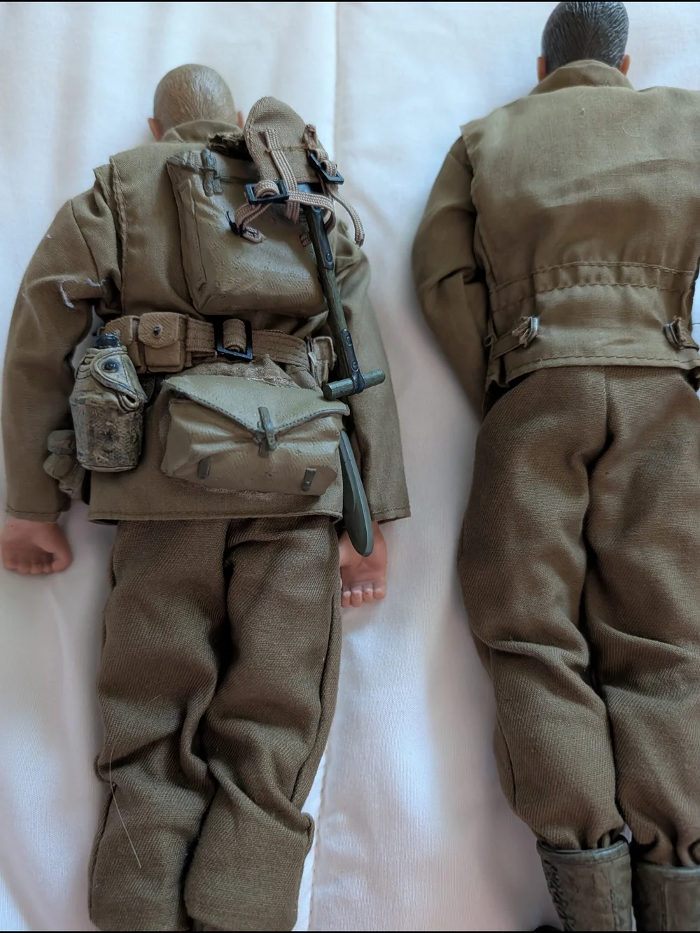 Lot of 4 1998 to 2002 Collectible 21st Century Military action figures